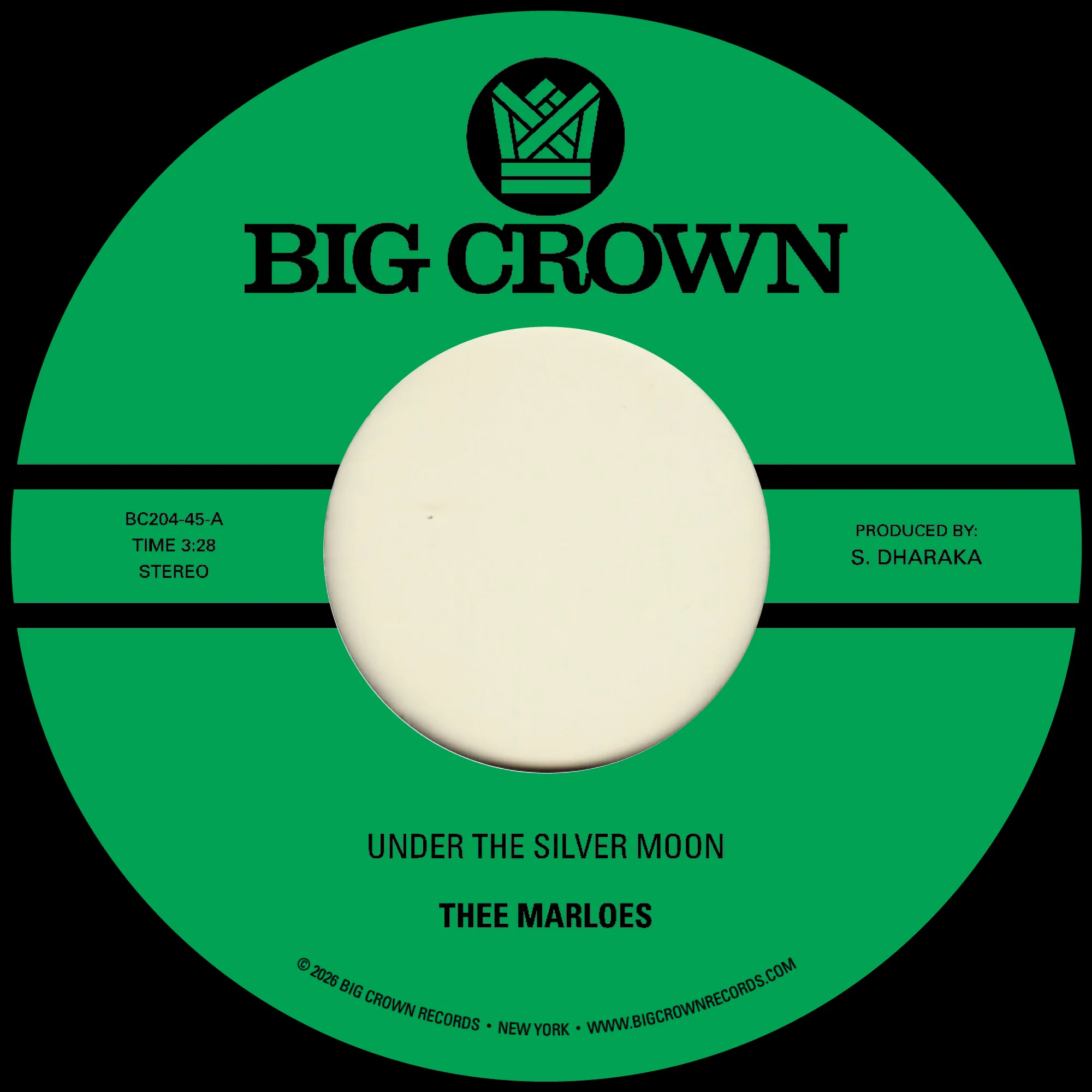 Thee Marloes - Under the Silver Moon b/w Through the Changes