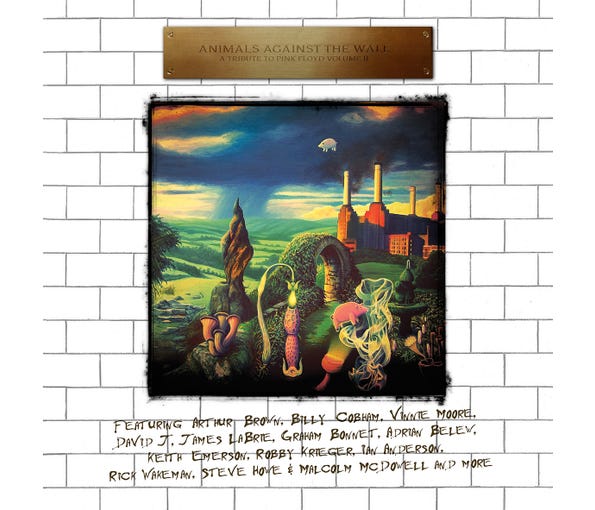 VARIOUS ARTISTS - ANIMALS AGAINST THE WALL - A TRIBUTE TO PINK FLOYD VOLUME II - 3CD CLAMSHELL