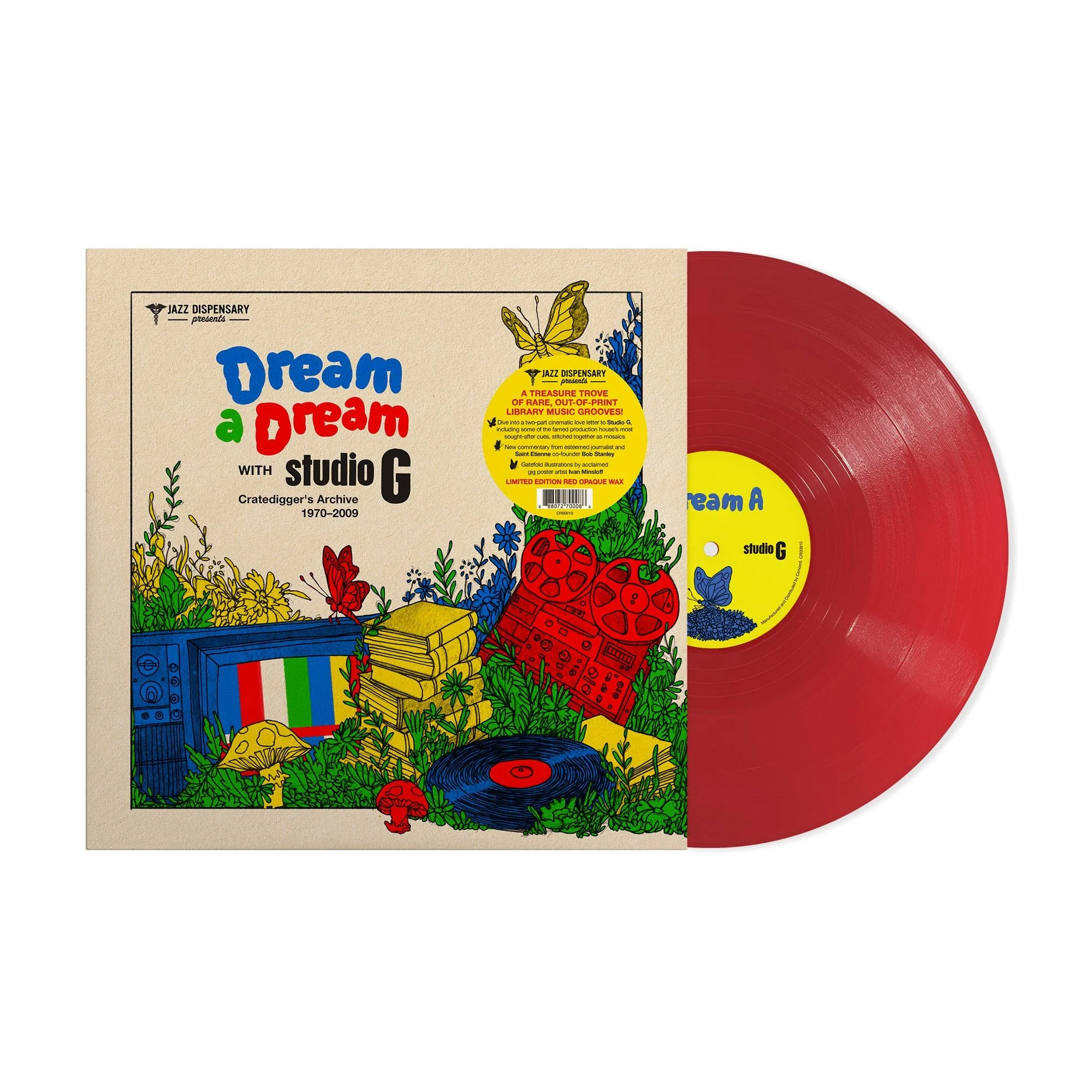 Various Artists - Jazz Dispensary Presents: Dream A Dream with Studio G: Cratedigger’s Archive (1970-2009) - Image 2