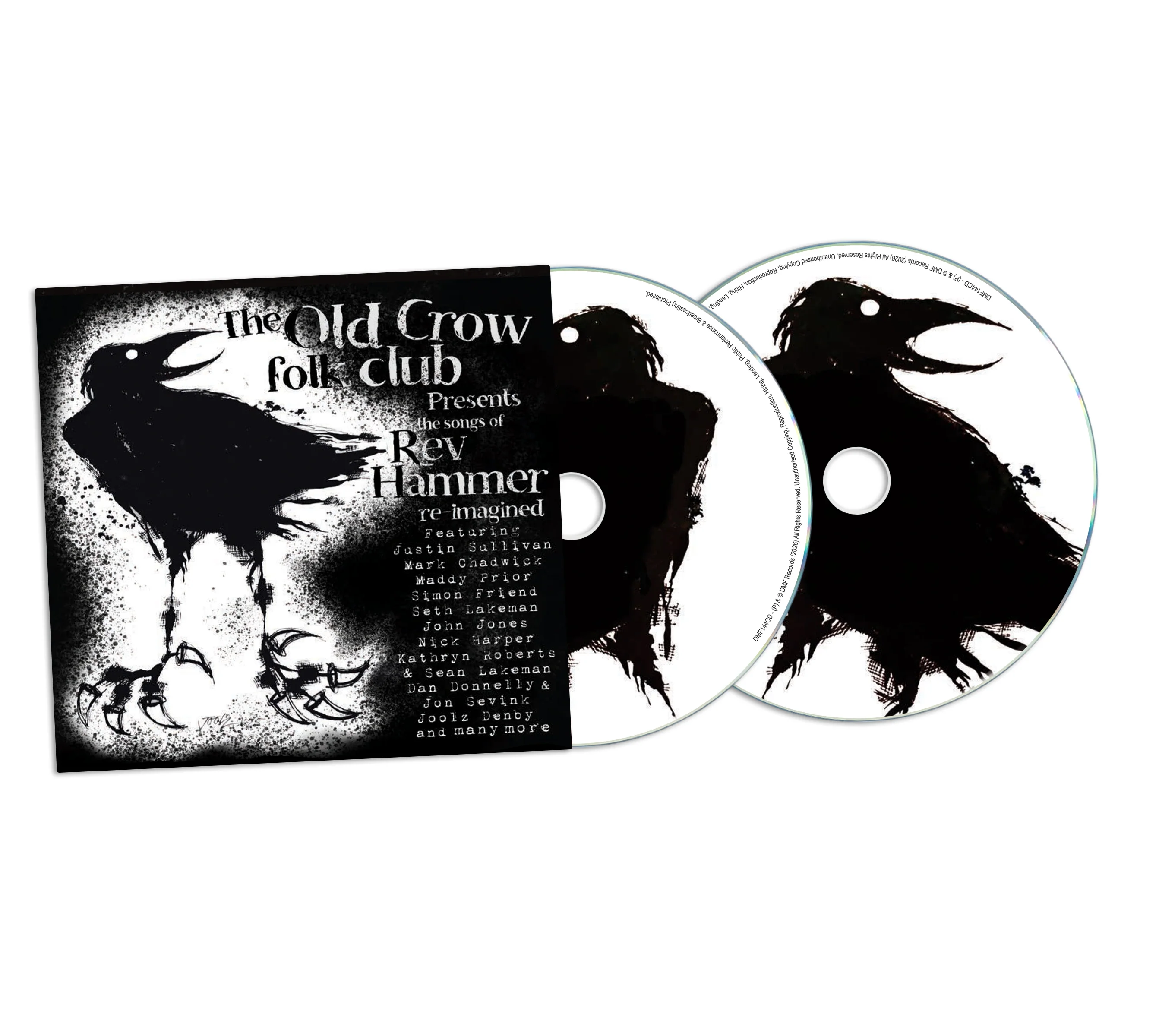 Various Artists - The Old Crow Folk Club Presents The Songs Of Rev Hammer Re-Imagined - Image 2