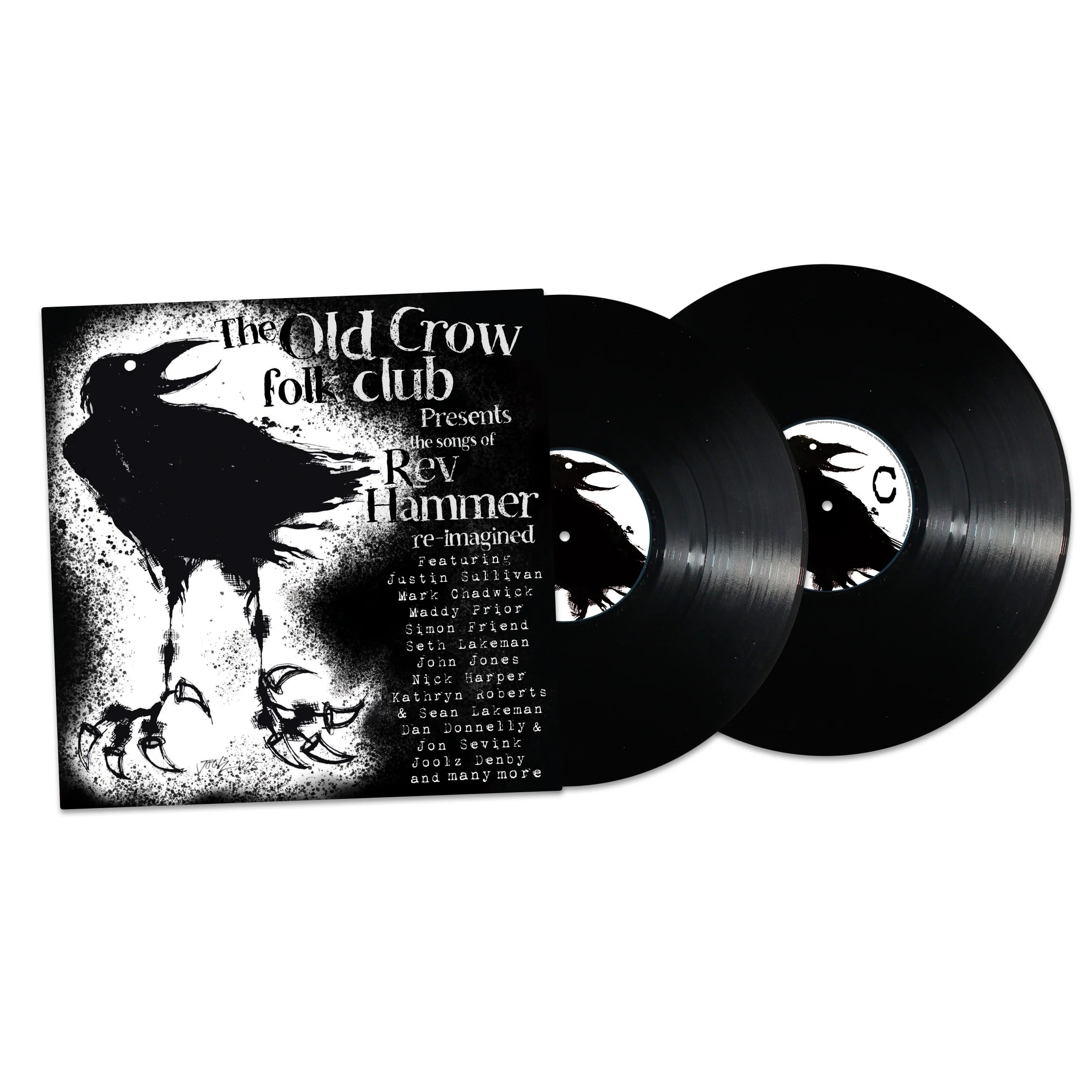 Various Artists - The Old Crow Folk Club Presents The Songs Of Rev Hammer Re-Imagined - Image 3