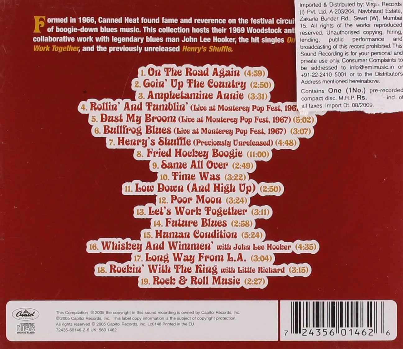 Very Best Of Canned Heat - Image 2