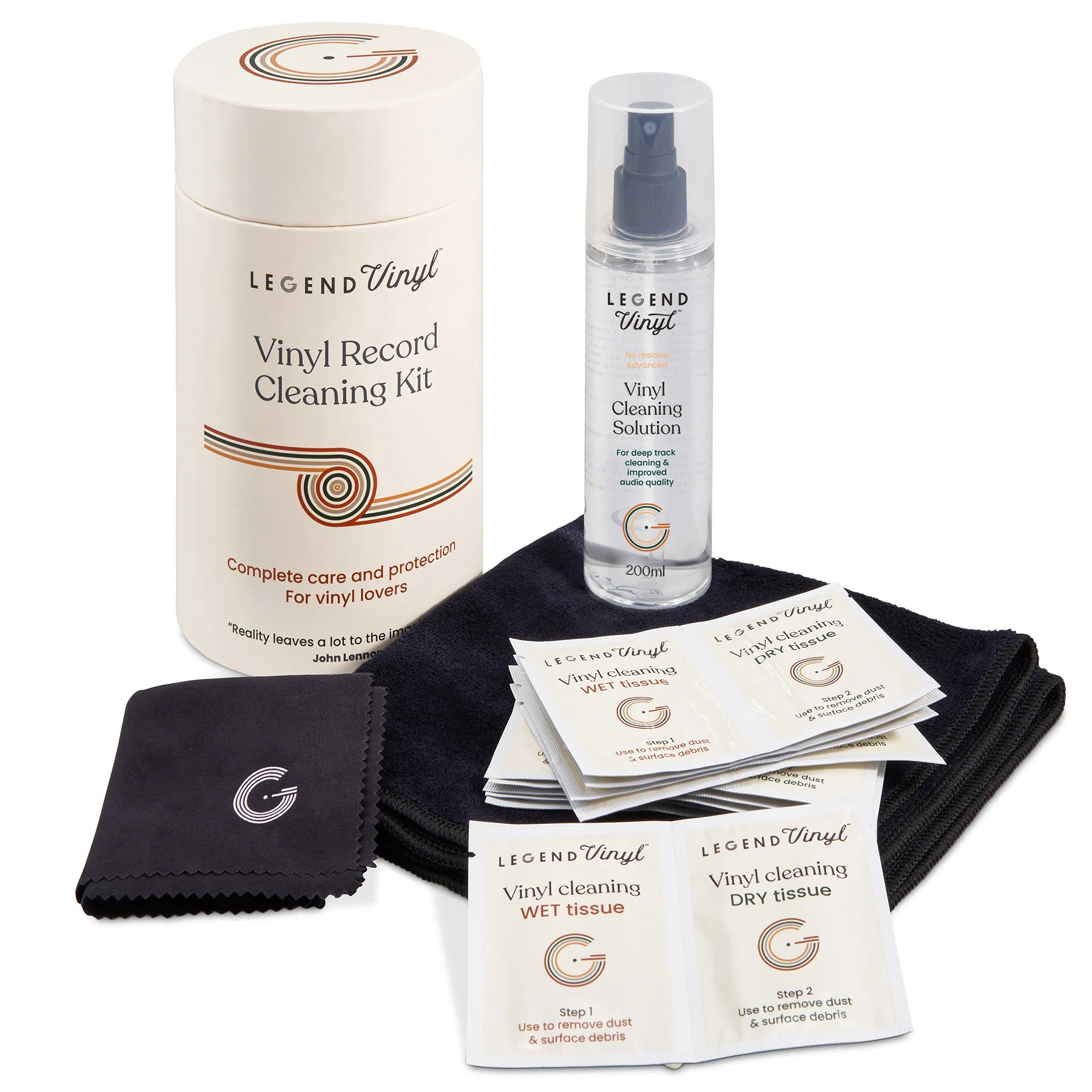 Vinyl Record Cleaning Kit