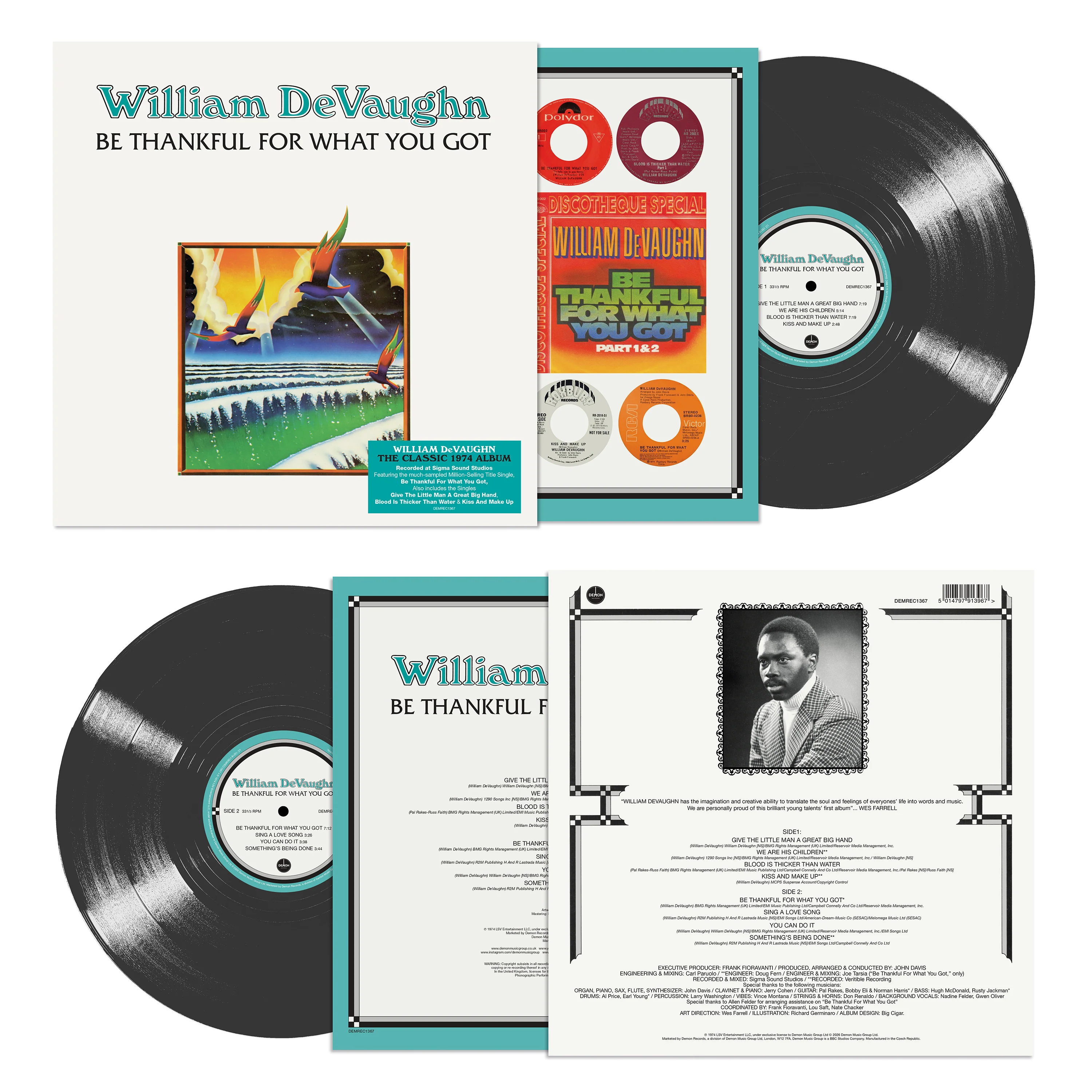 WILLIAM DEVAUGHN - Be Thankful For What You Got - Image 3