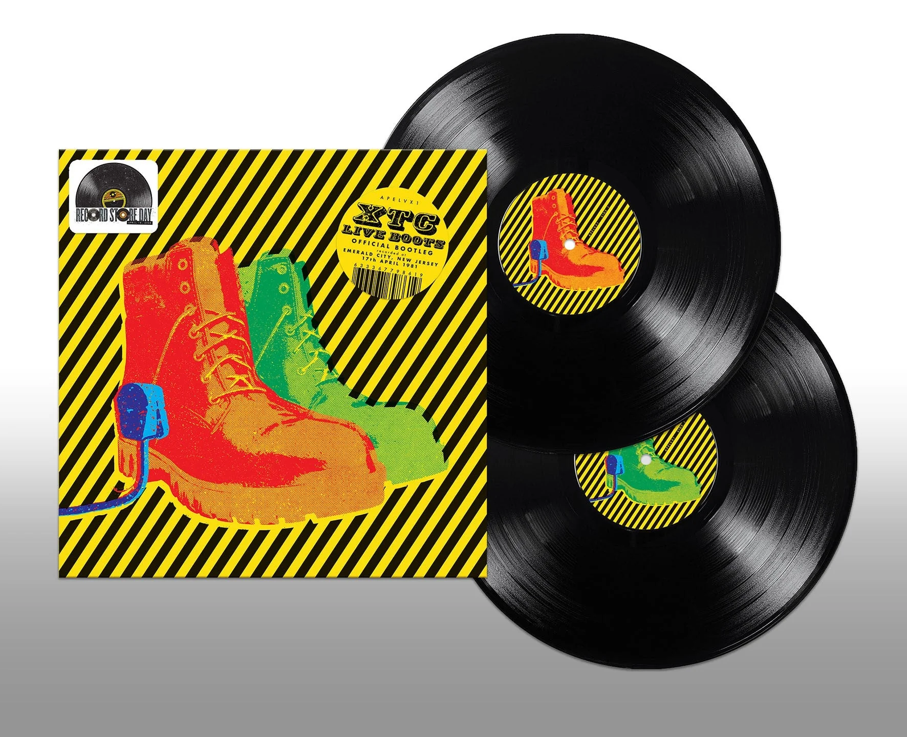 XTC - XTC - LIVE BOOTS - Live at Emerald City 1981 - 2LP -  200g Black Audiophile Vinyl  [RSD 2026]