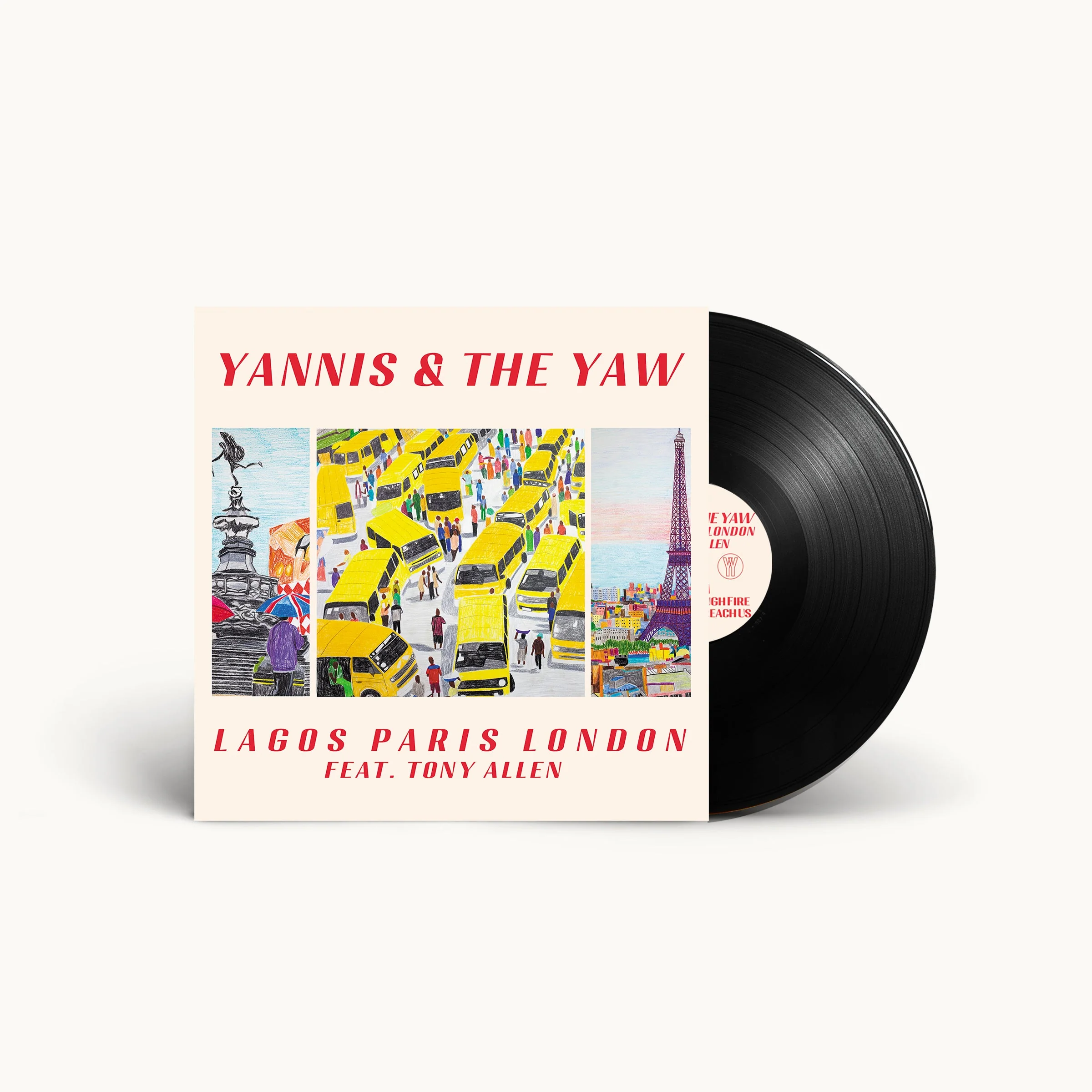 Yannis & The Yaw feat. Tony Allen - Lagos Paris London - Image 3